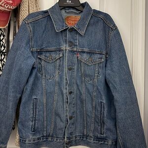 Levi's Men's Dark Blue Denim Jacket